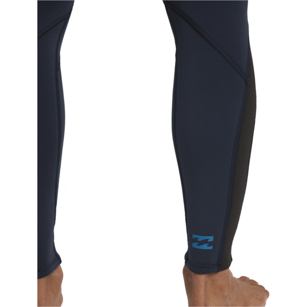 2026 Billabong Männer Absolute 3/2mm Flatlock Rückenreißverschluss Neoprenanzug 24AW211601 - Ocean